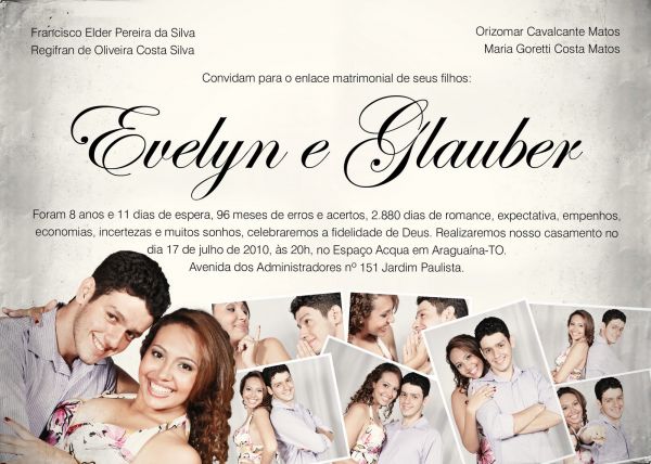 Convites com Foto 100 Uni